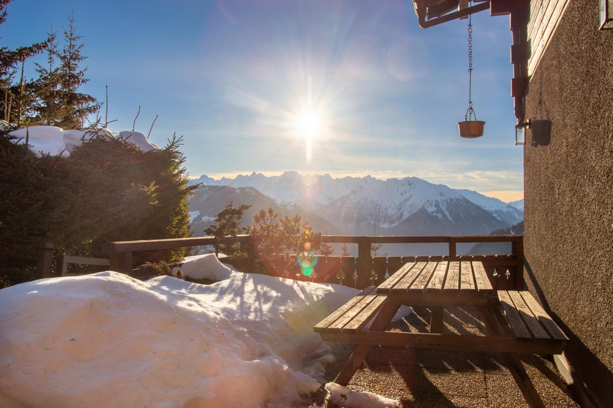 Villa Chalet Alexandre à Verbier Extérieur photo